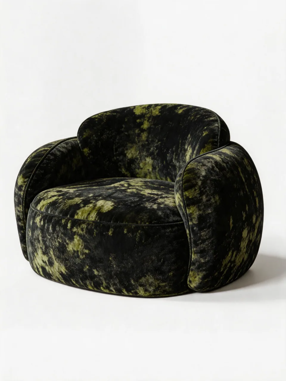 Lichen Velvet Tub Chair Range view 2