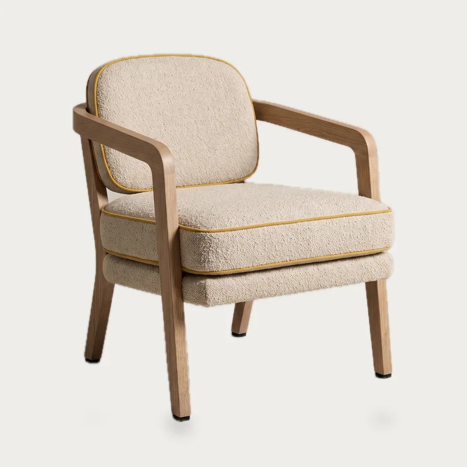 Low-Arm Dining Armchair