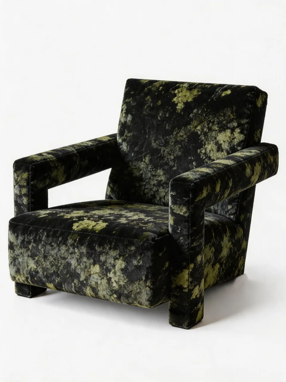 Night Moss Block-Arm Armchairs view 2