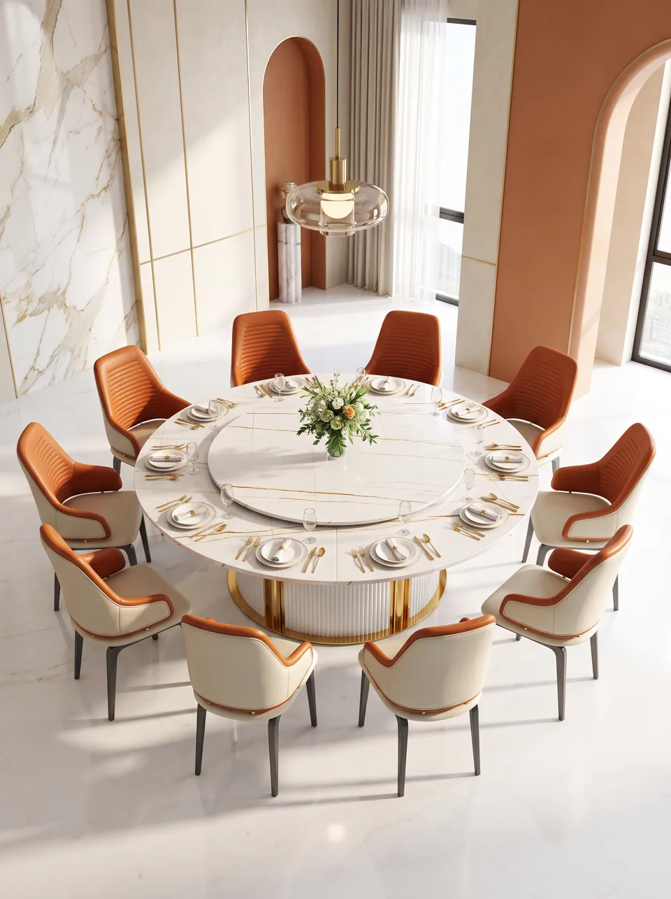 Private Dining Round Table view 3