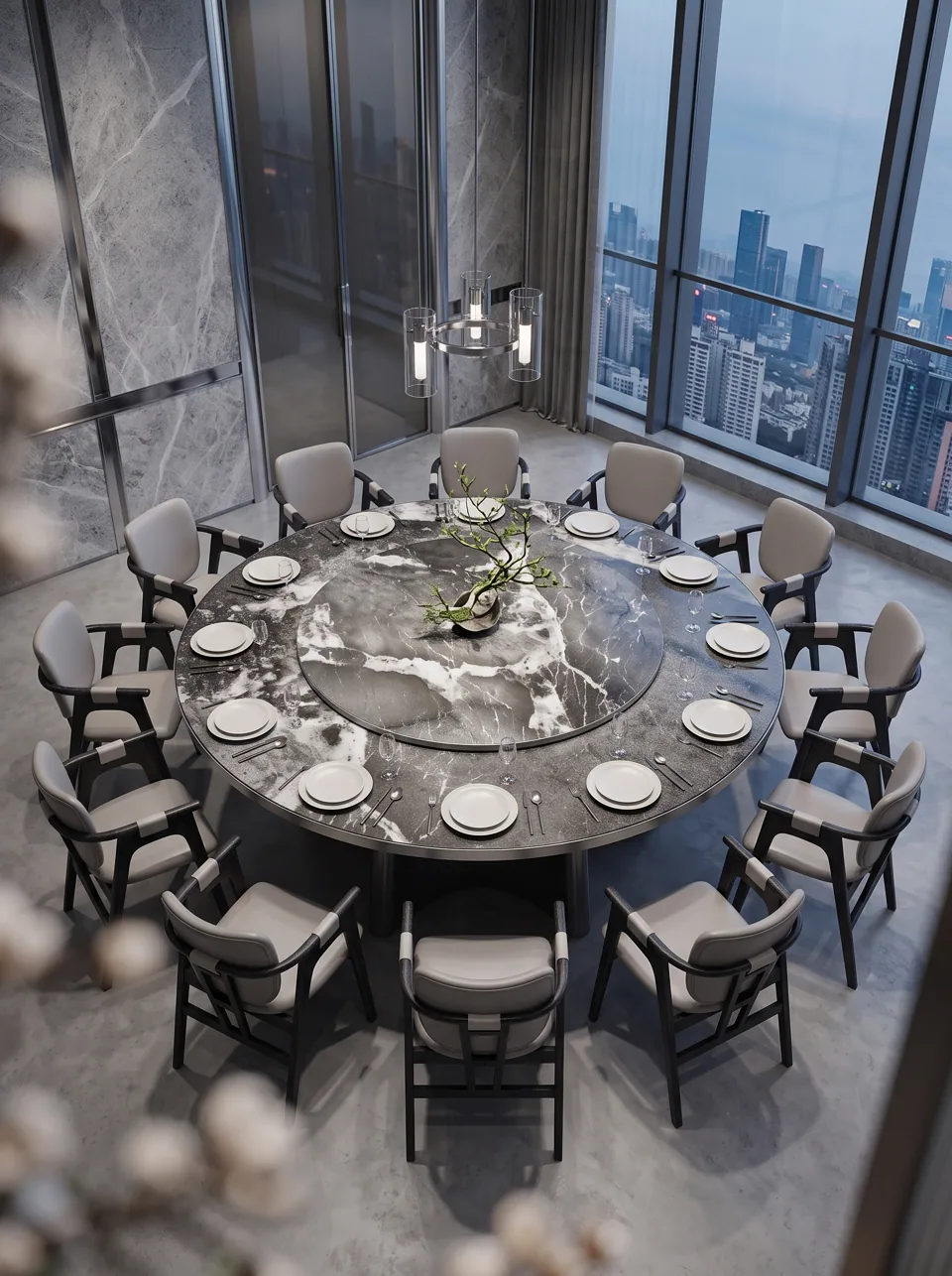 Skyline Steel Banquet Set view 8
