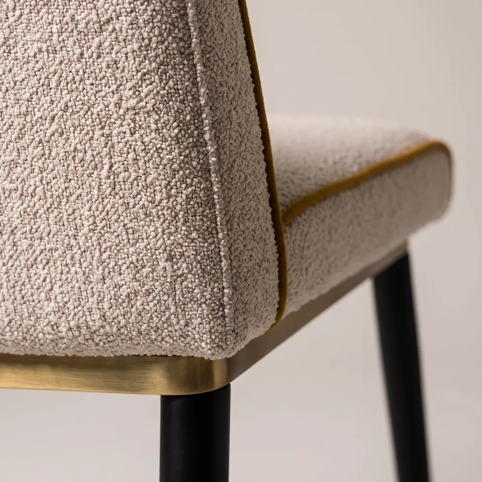 Tailored Upholstered Side Chair view 4